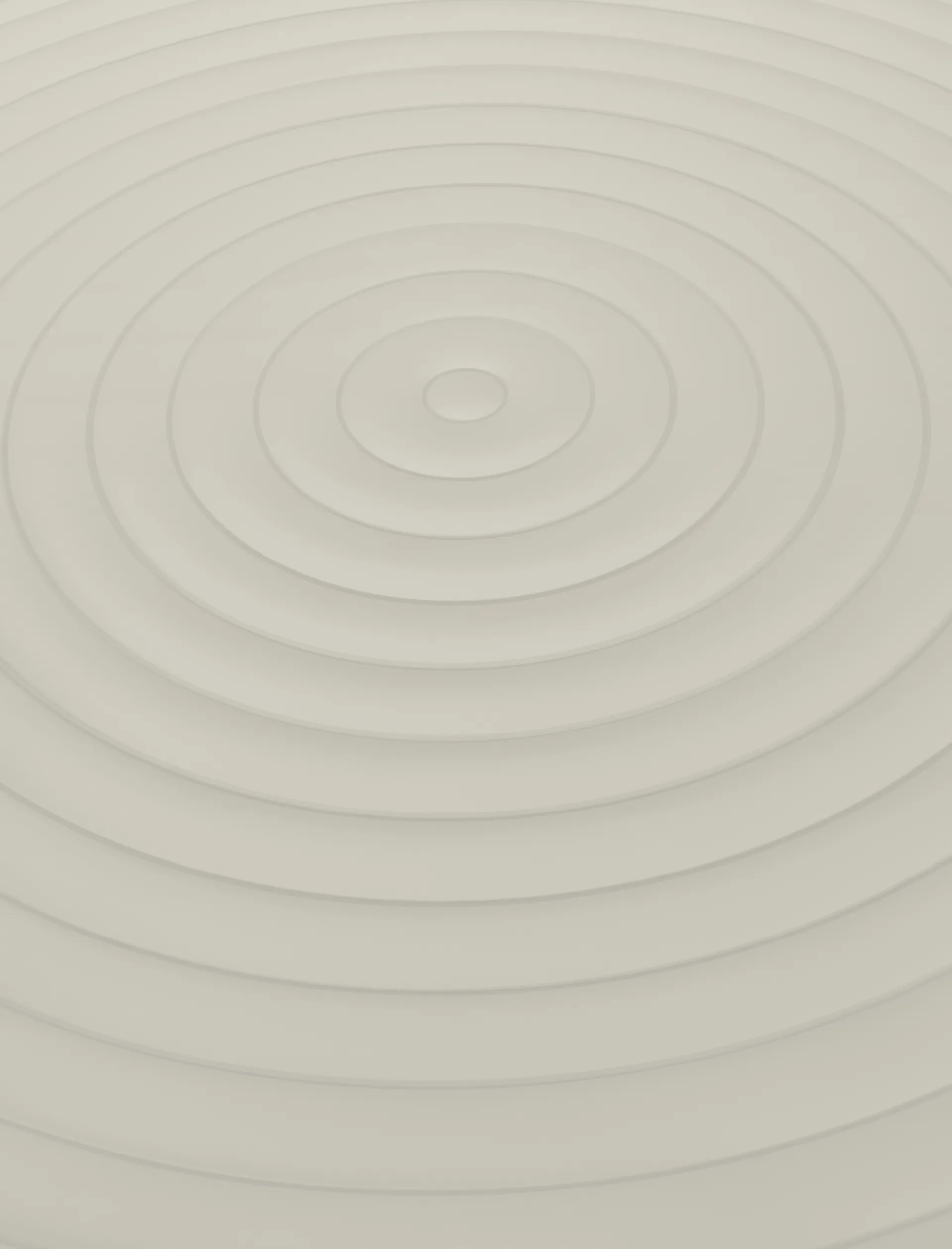 Groove café table round - Putty, Ø70 cm Tom Dixon