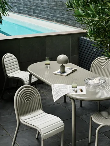 Groove seat cushion - Putty - Tom Dixon