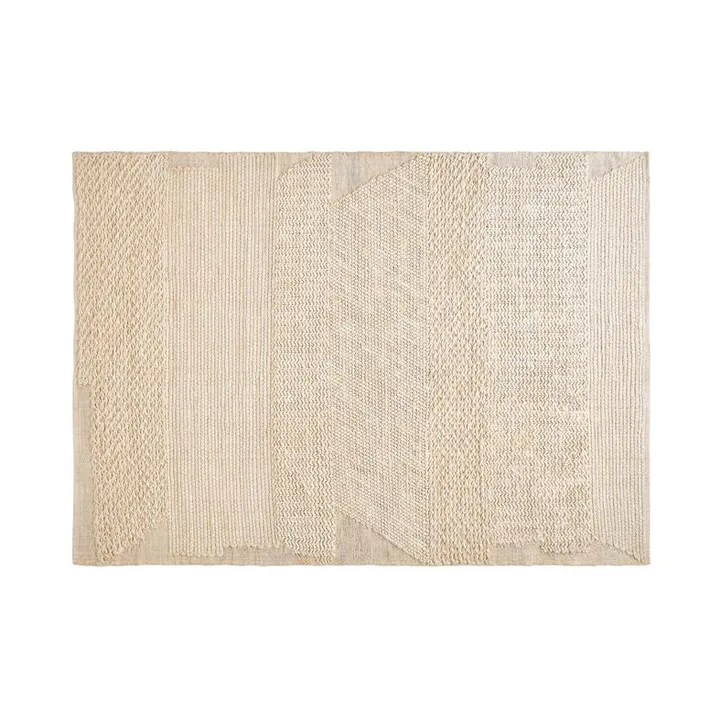 Knotty rug - White 170x240 cm - Tom Dixon