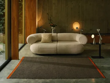 Line rug - Black 170x240 cm - Tom Dixon