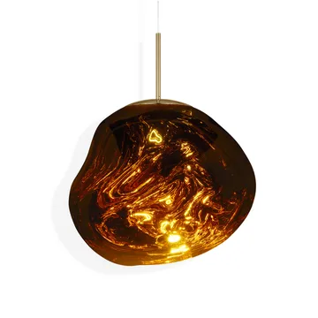 Melt LED pendant light - Gold, medium 50x50 cm - Tom Dixon