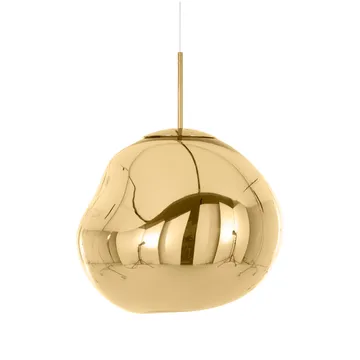 Melt LED pendant light - Gold, medium 50x50 cm - Tom Dixon