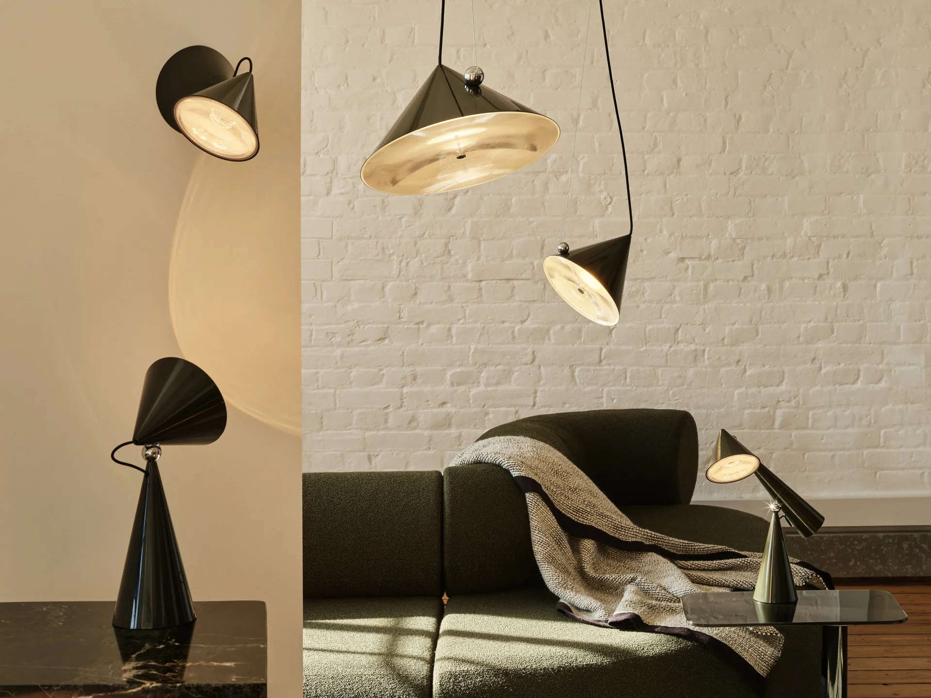 Pose pendant lamp, Kelp, Ø25×24.5 cm Tom Dixon