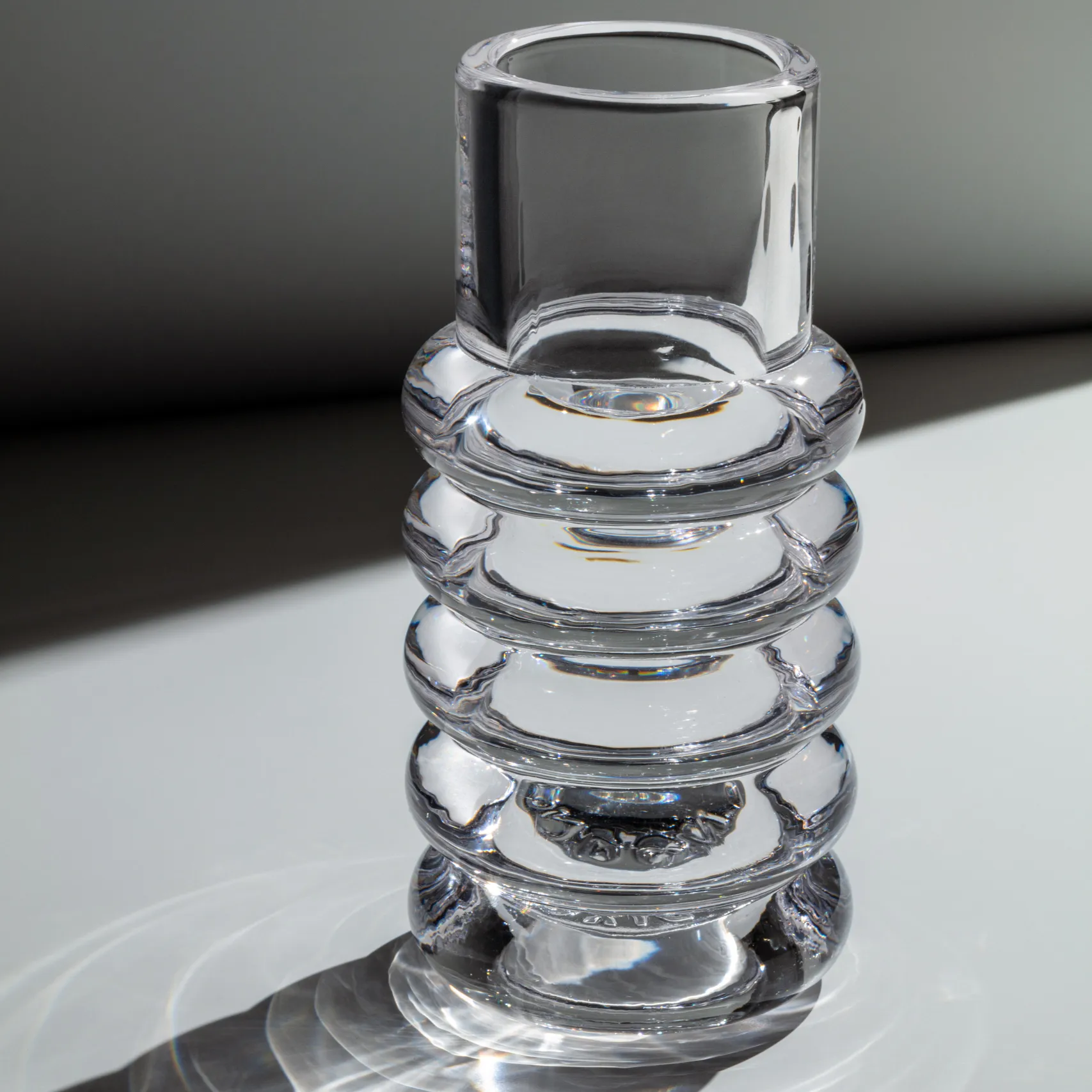 Press Stem vase, clear Tom Dixon