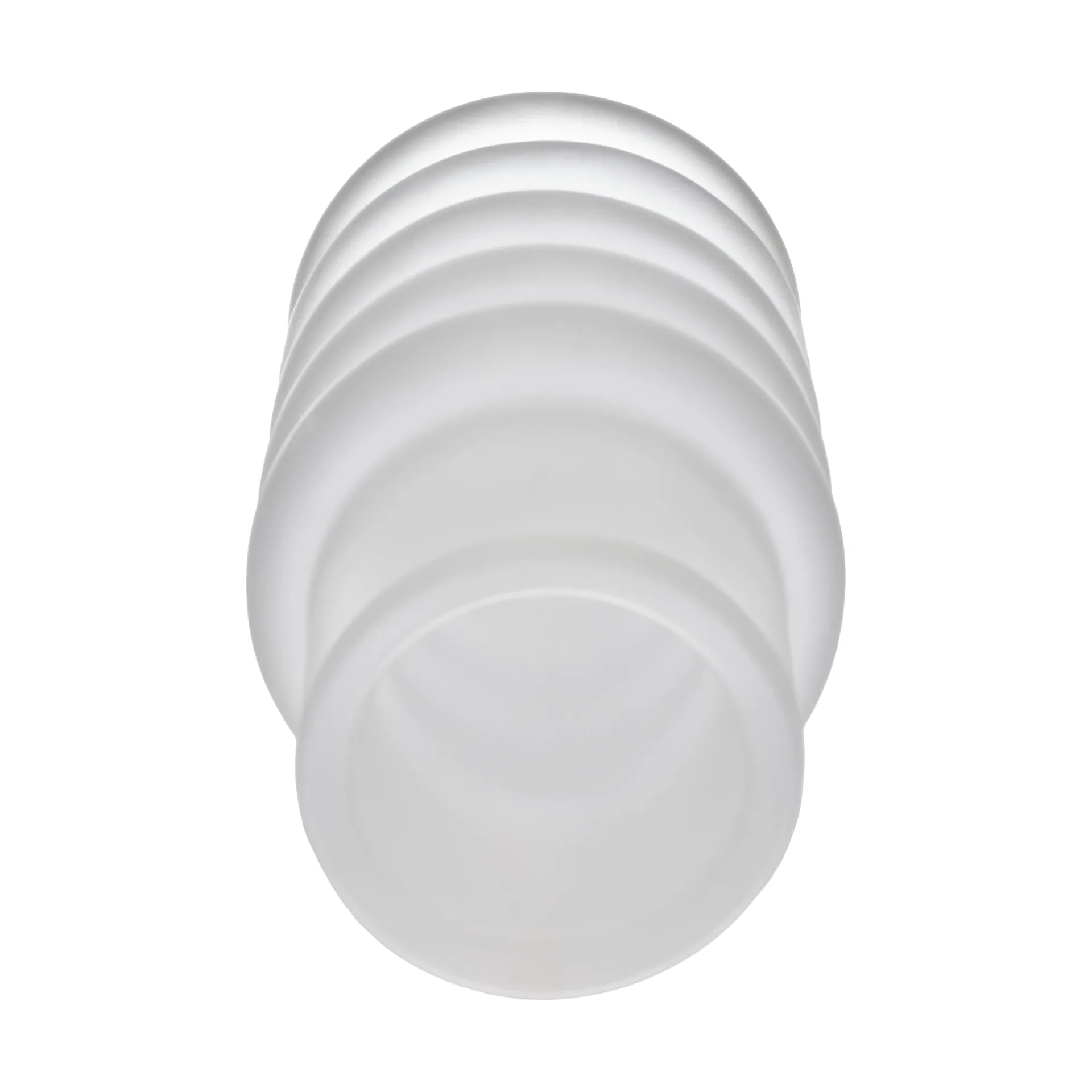 Press Stem vase, Frosted Tom Dixon