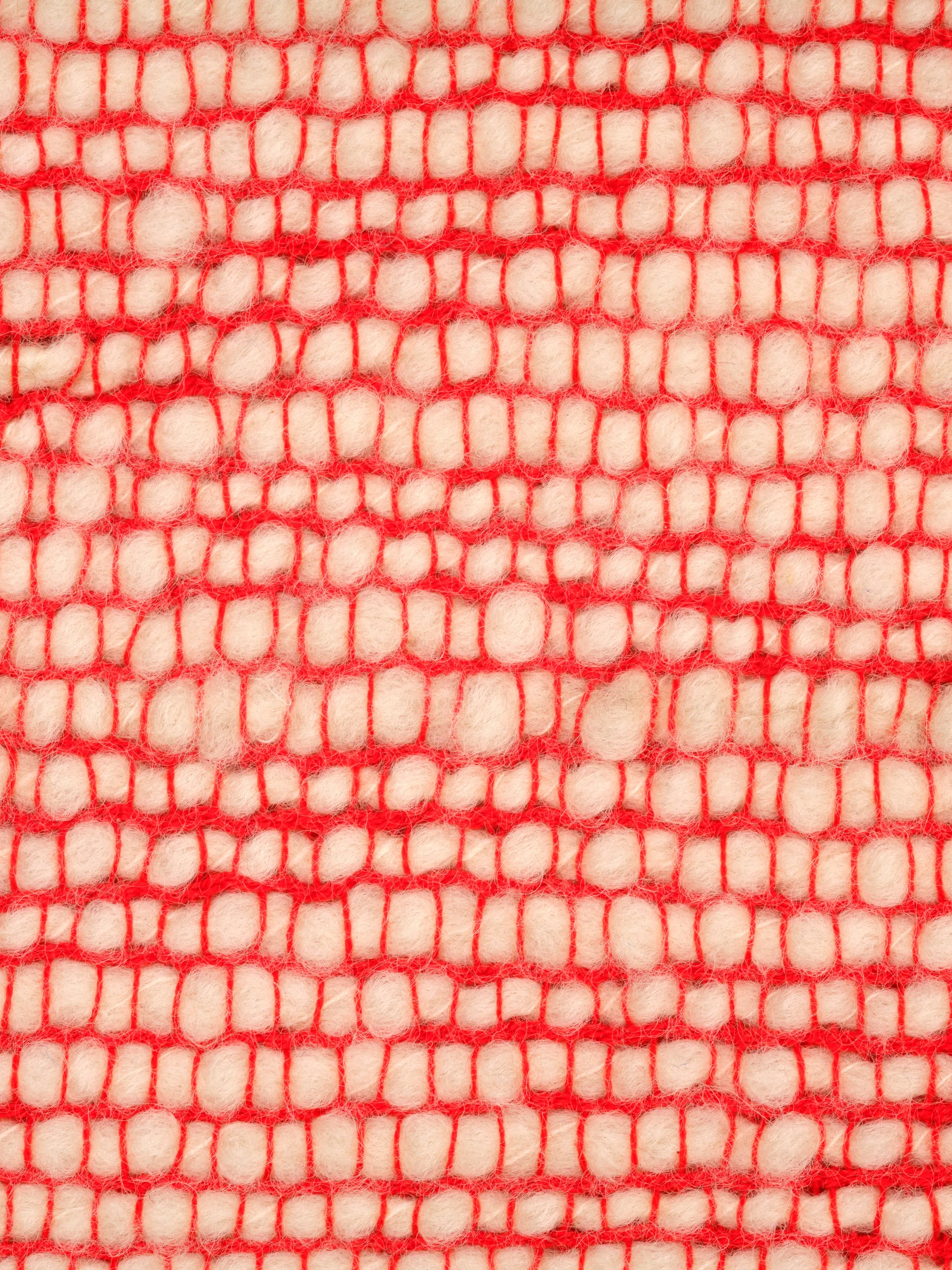 Thread felt 140x180 cm, Orange & White Tom Dixon