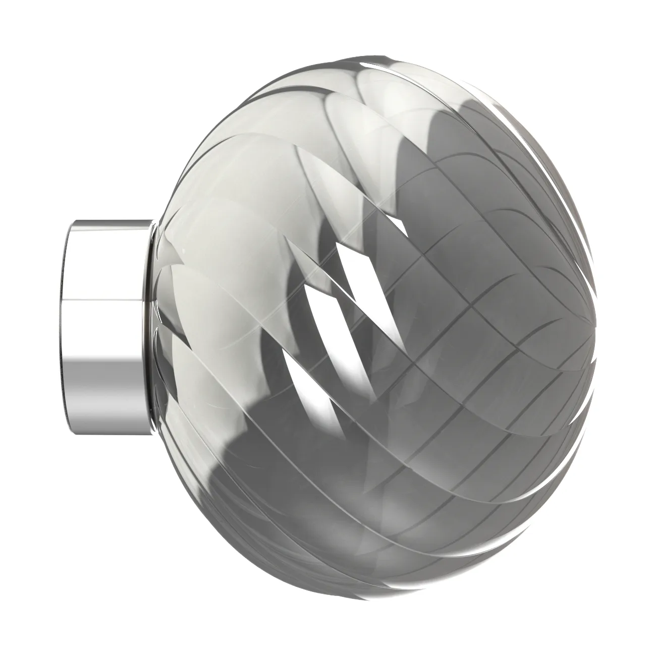 Whirl wall lamp Ø30 cm, Silver Tom Dixon