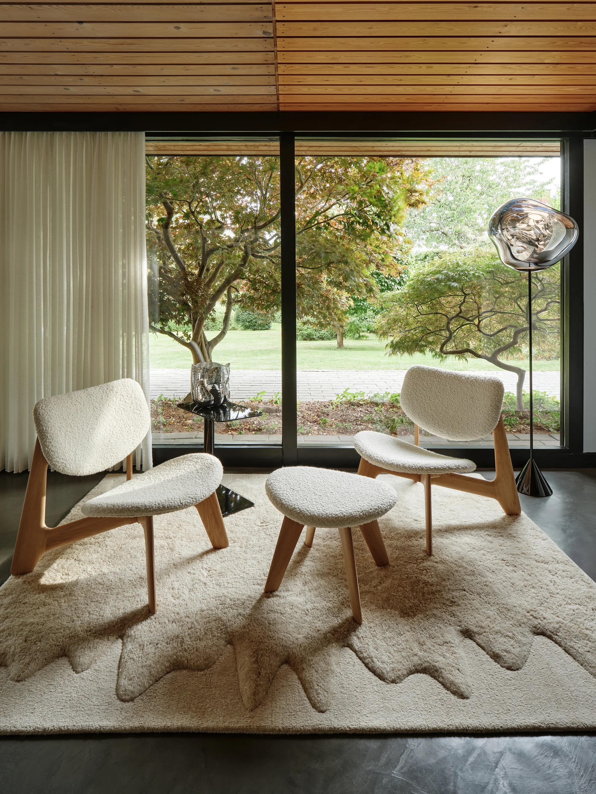 Wobble rug, Natural, 170x240 cm Tom Dixon