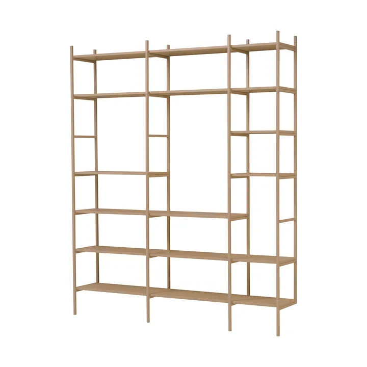 Portal bookcase, Camel, 201 cm - TÔNN furniture