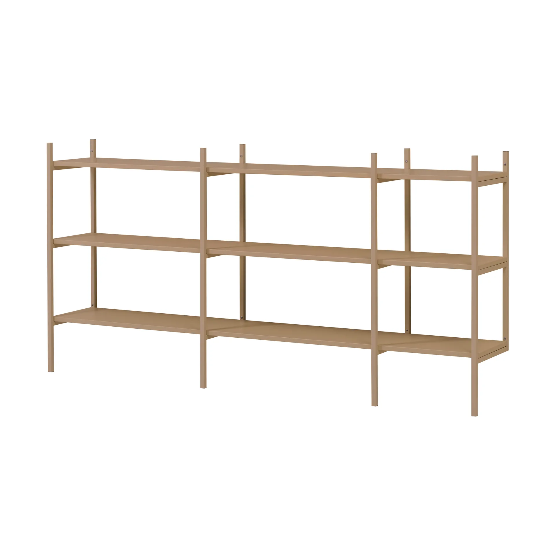 Portal bookcase small, Camel, 201 cm TÔNN furniture