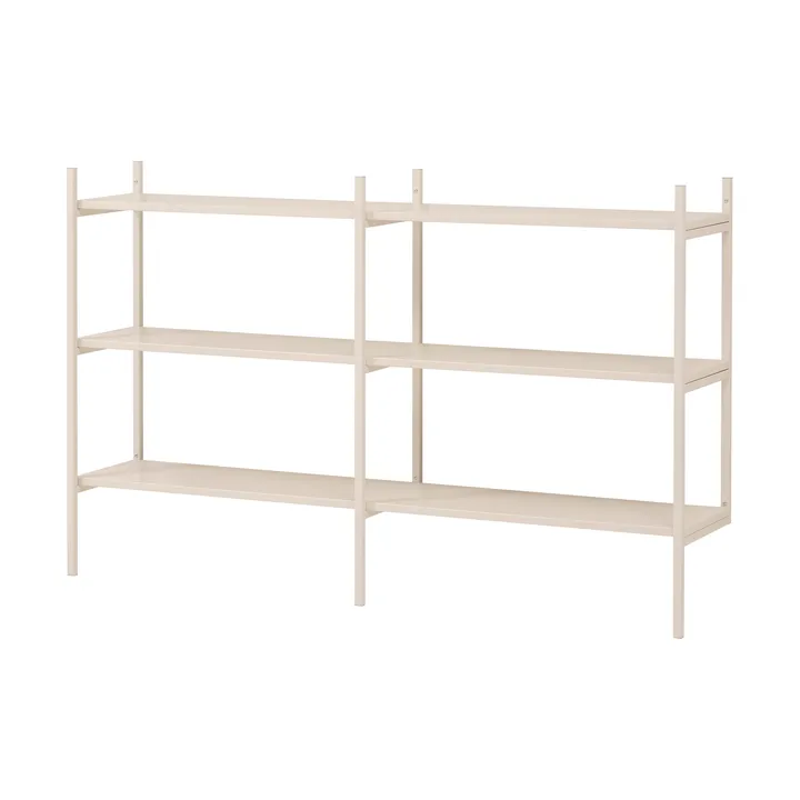 Portal bookcase small, Off white, 158 cm - TÔNN furniture