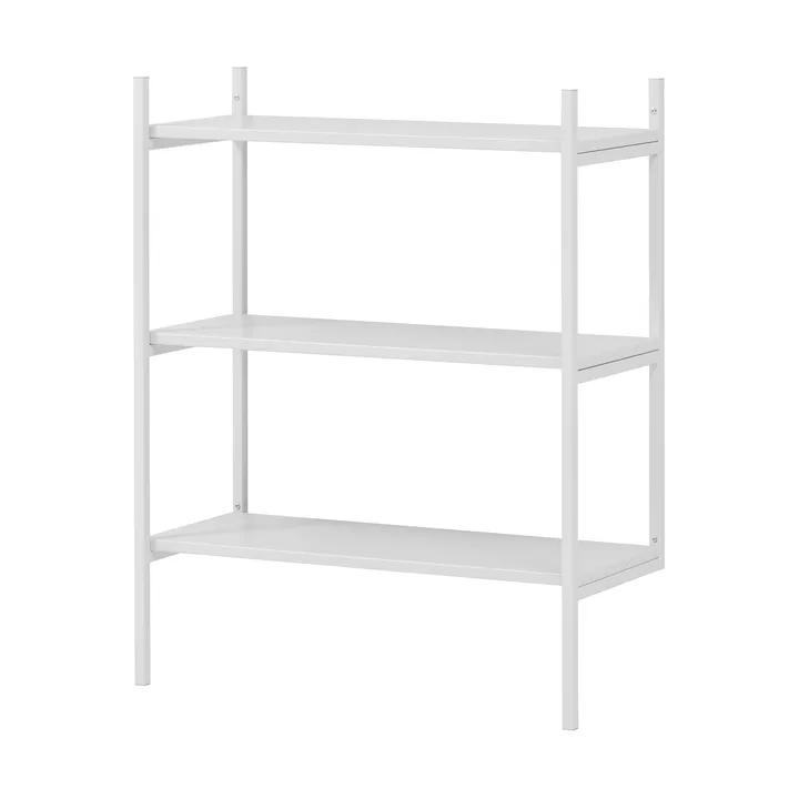 Portal bookcase small, White, 80 cm - TÔNN furniture
