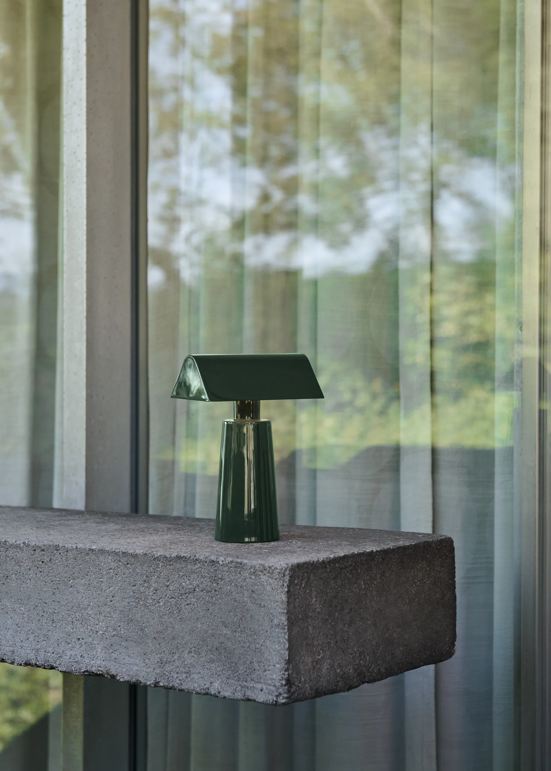 Caret MF1 portable table lamp, Forest &Tradition