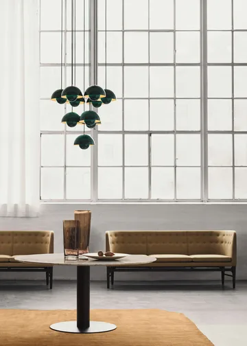 Flowerpot VP1 pendant lamp - matte black - &Tradition
