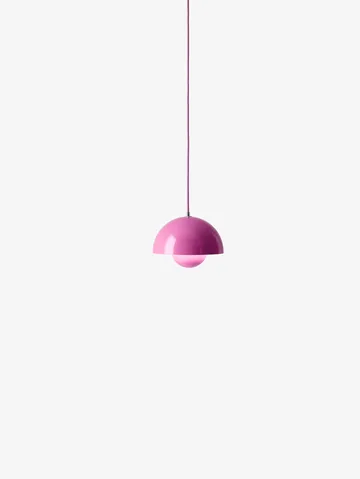 Flowerpot VP1 pendant lamp - Tangy pink - &Tradition