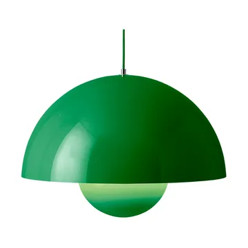Flowerpot VP2 pendant lamp big - Signal green - &Tradition