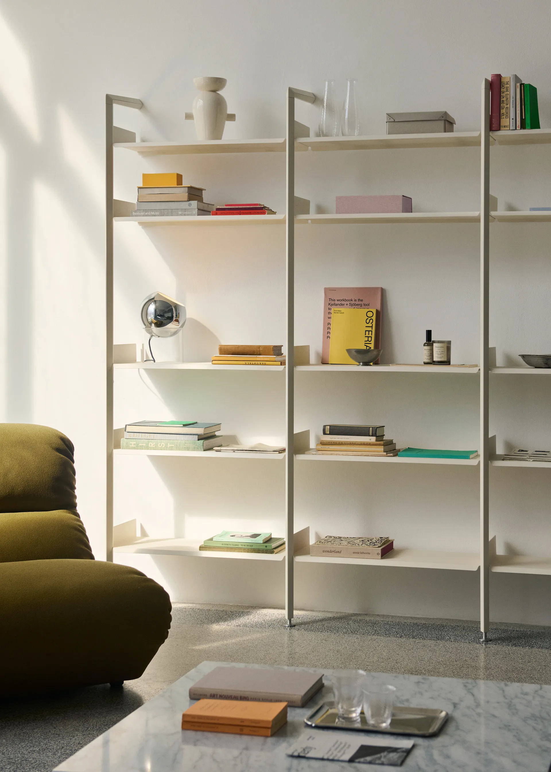 Hi Lo AV54 modular sofa center module, Mylla 0971 &Tradition