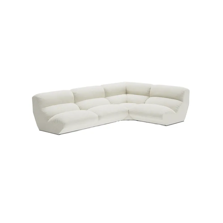 Hi Lo modular sofa configuration E Grain 61229 - &Tradition
