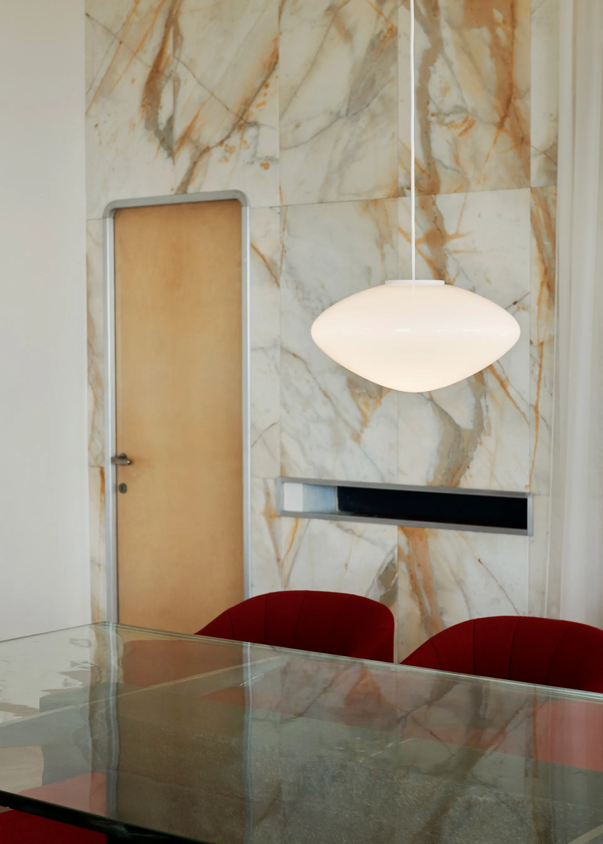 Mist AP16 ceiling lamp Ø37 cm, Matt White. Glass &Tradition