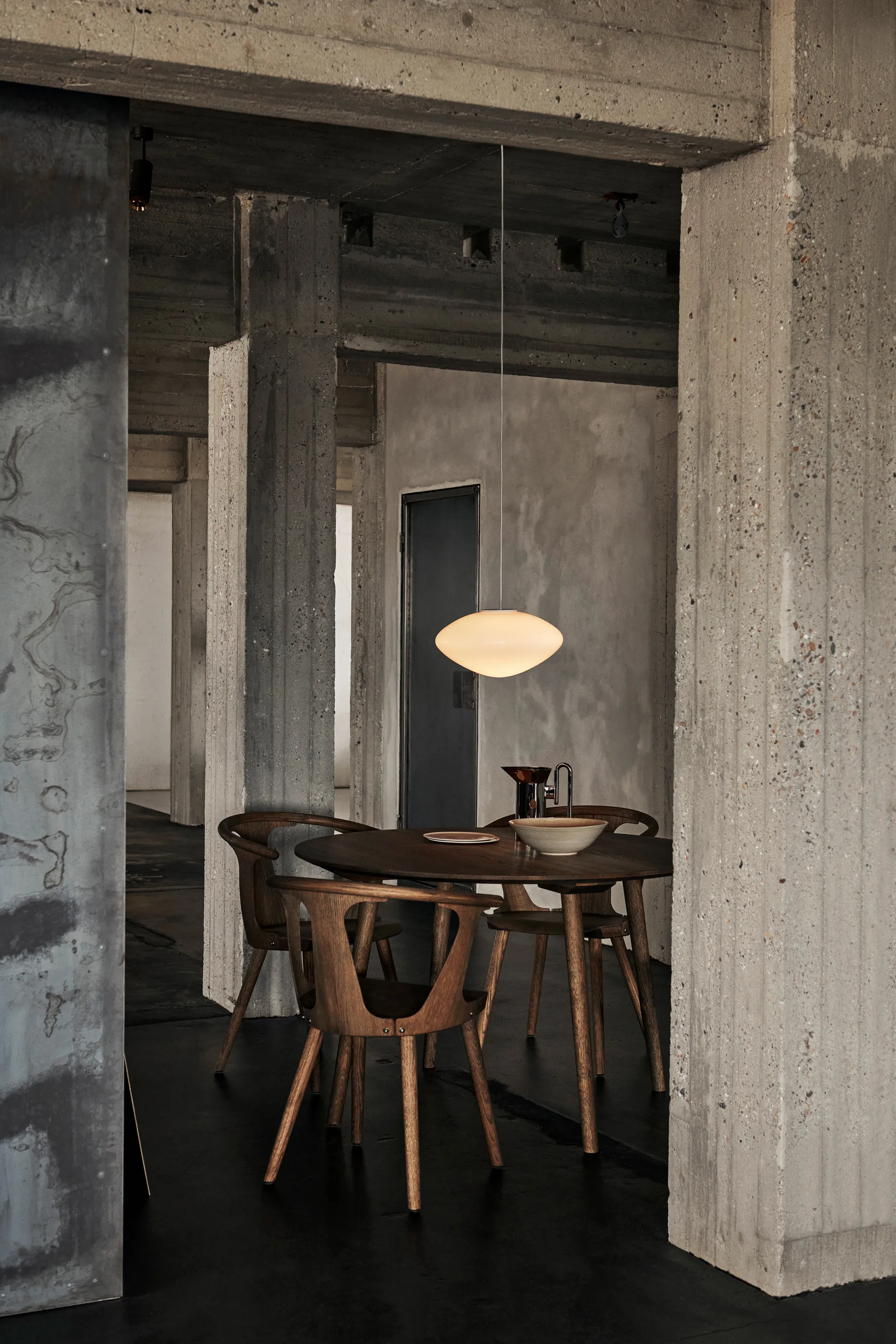 Mist AP16 ceiling lamp Ø37 cm, Matt White. Glass &Tradition