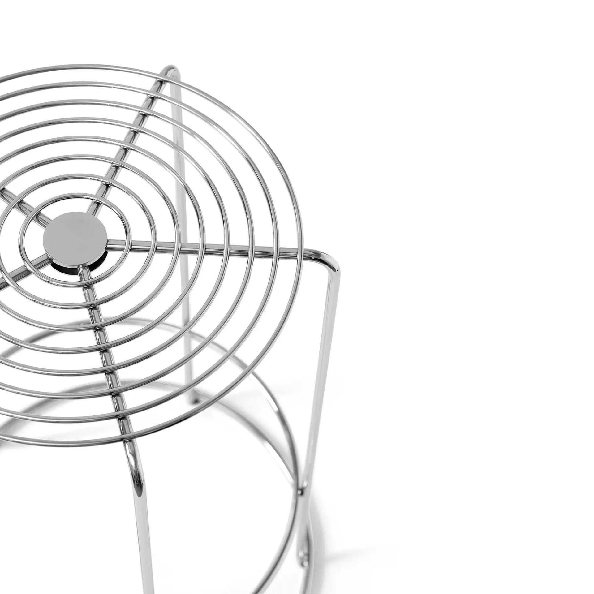 Wire VP15 bar stool, Stainless steel, 65 cm &Tradition
