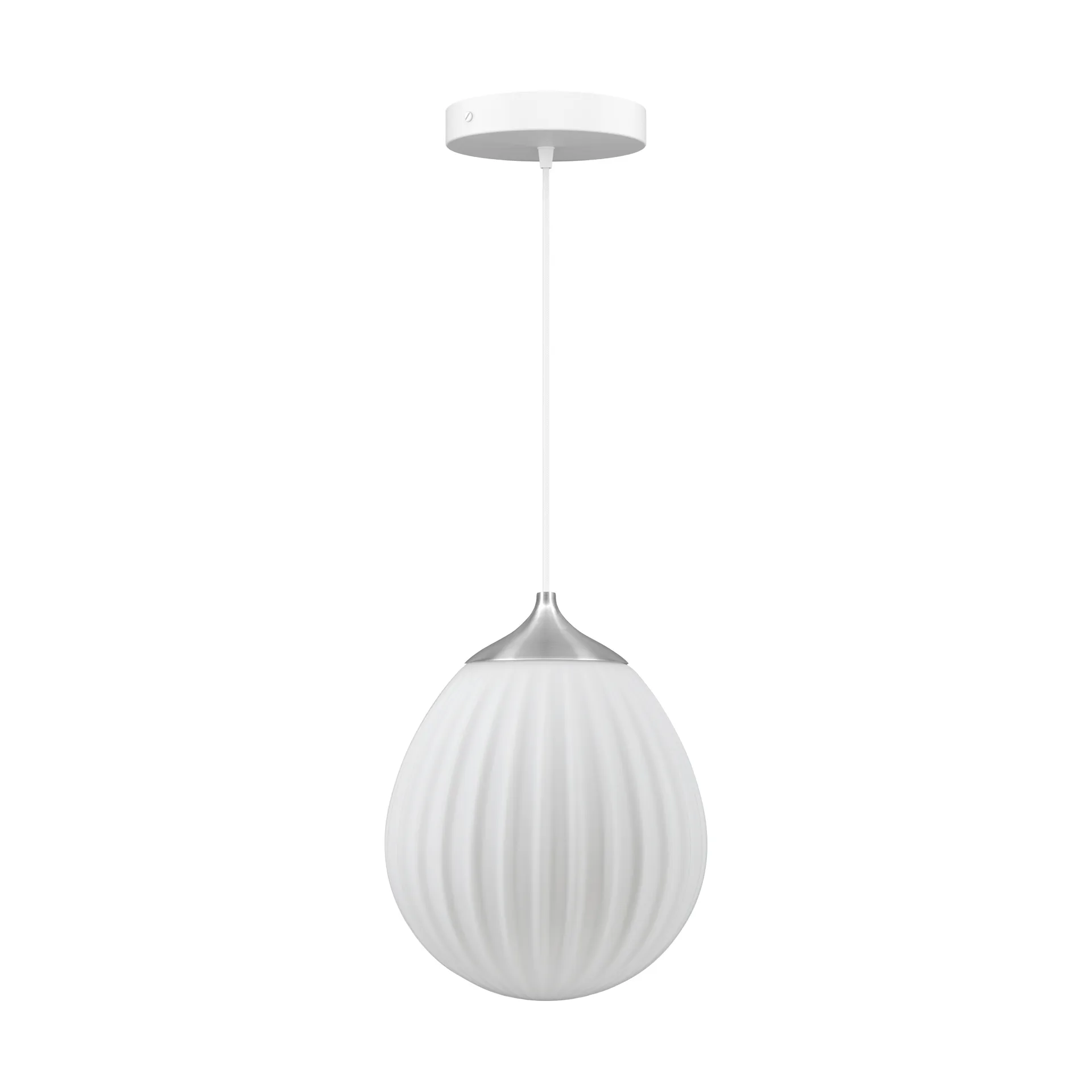 Around The World pendant mini, Brushed steel Umage