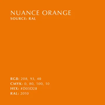 Asteria ceiling lamp - Nuance orange - Umage
