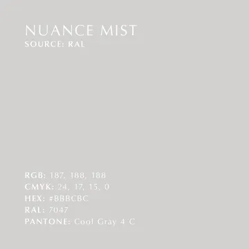 Asteria Mini ceiling lamp - Nuance mist - Umage