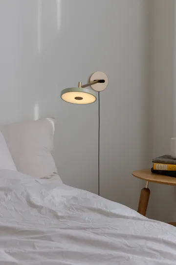 Asteria Wall wall lamp - Long, Nuance olive-brass - Umage