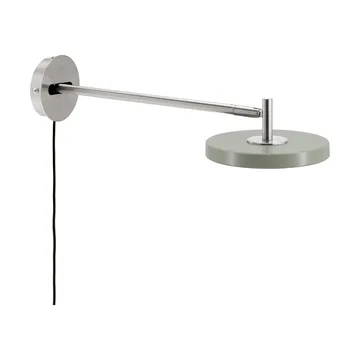 Asteria Wall wall lamp - Long, Nuance olive-chrome - Umage