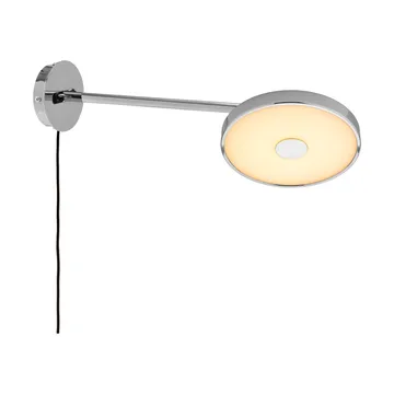 Asteria Wall wall lamp - Long, Polished steel - Umage