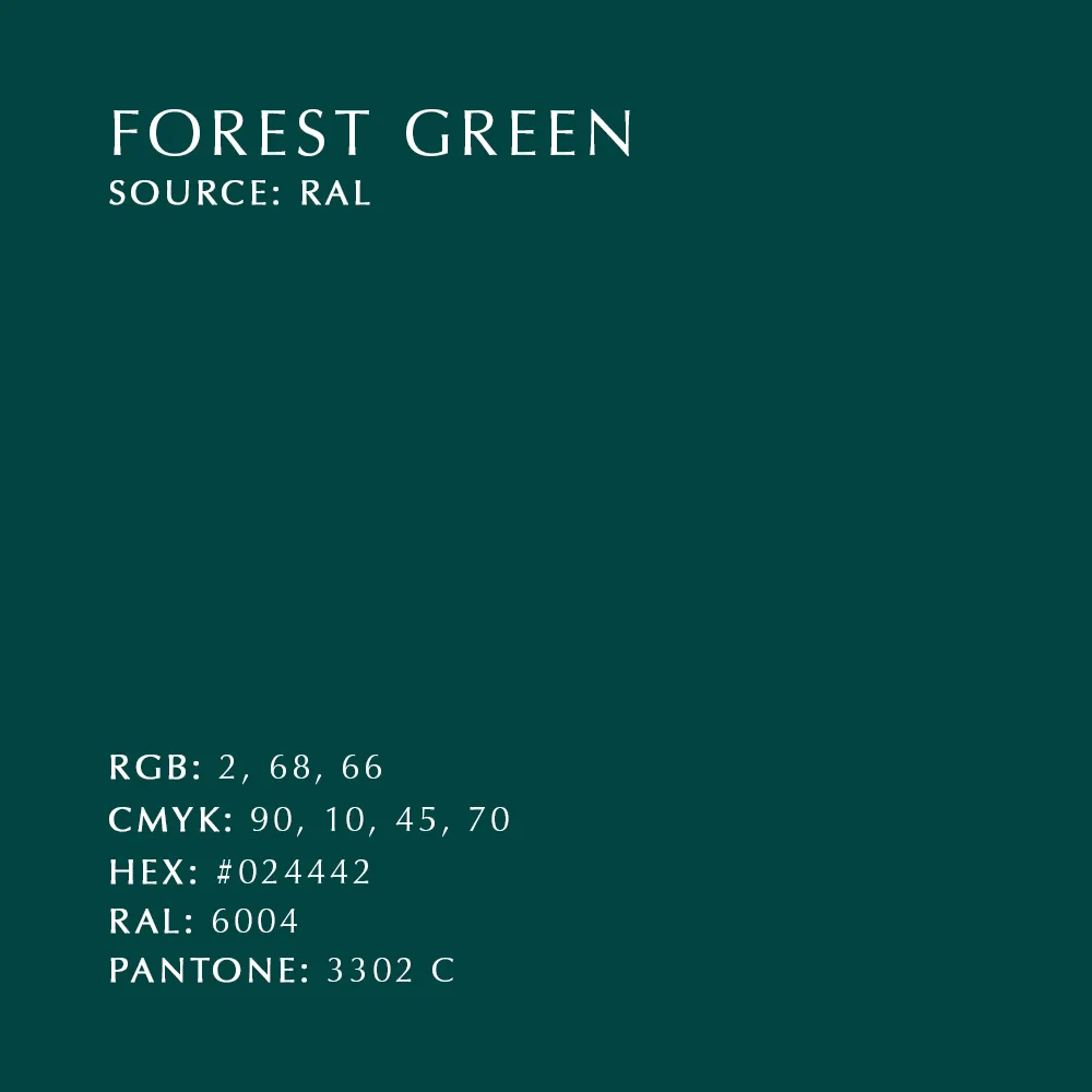 Butterflies hook medium, Forest green Umage
