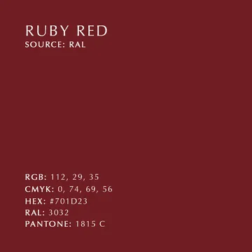 Butterflies hook mini - Ruby red - Umage