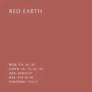 Clava Dine ceiling lamp Ø43 cm - Red earth - Umage