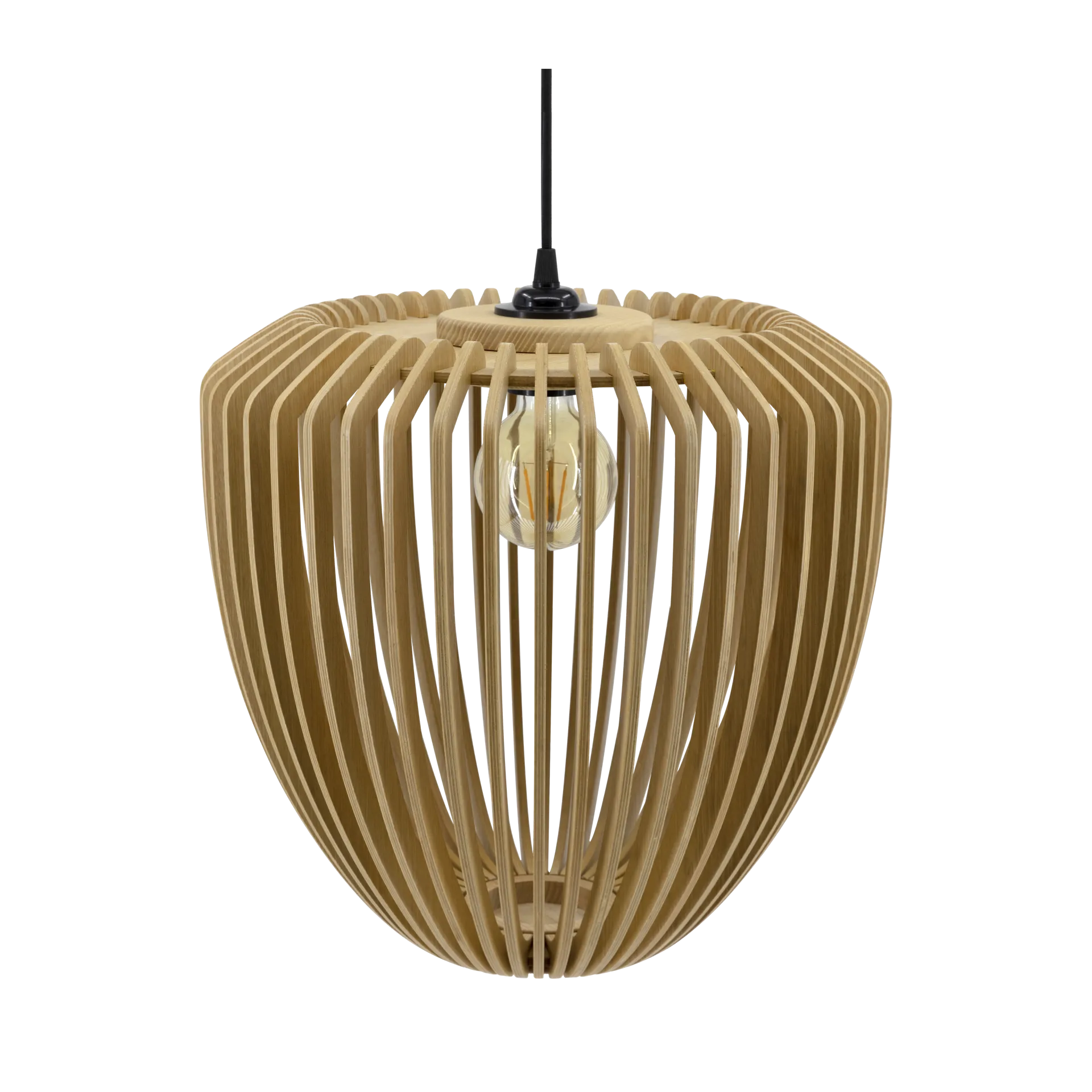 Clava Pendant Wood Ø38 cm, Oak Umage