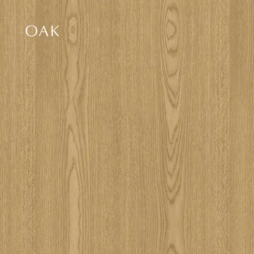 Clava Up wall lamp large - Oak - Umage
