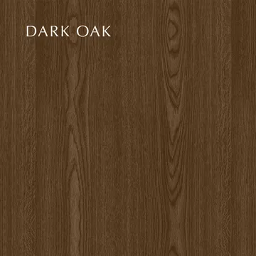 Clava Up wall lamp medium - Dark oak - Umage