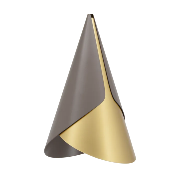 Cornet lampshade - Umbre-brass - Umage