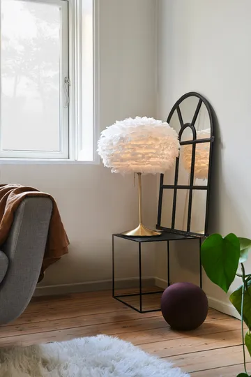 Eos table lamp medium - White-brushed brass - Umage