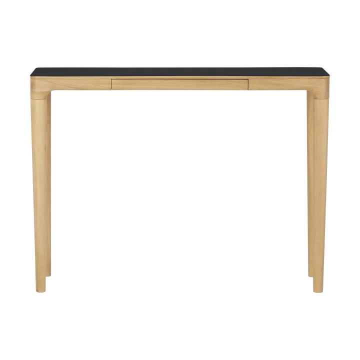 Heart'n'Soul console table 120 cm - Oak-obsidian black - Umage