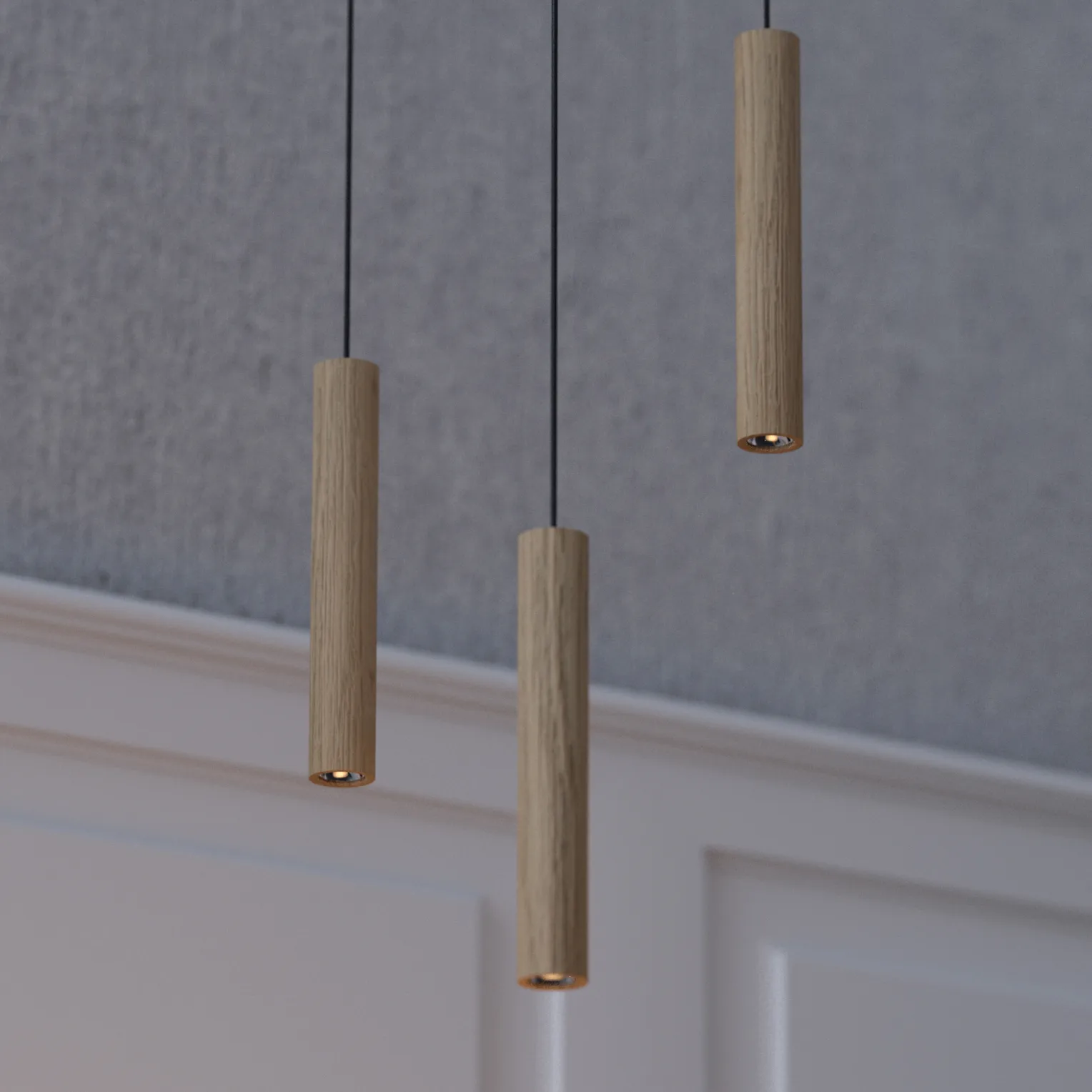 Umage Chimes lamp 22 cm, Oak Umage