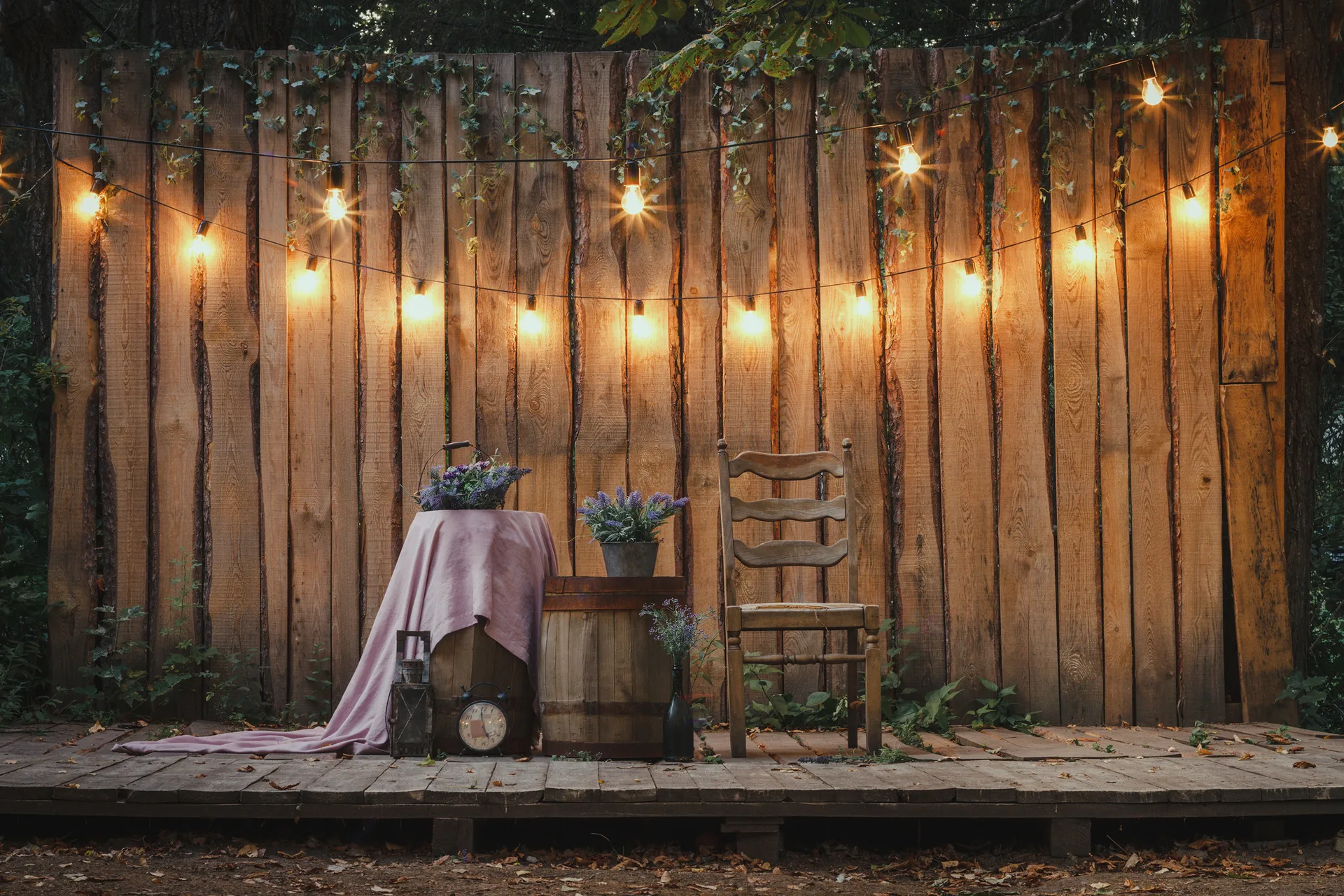 Outdoor connectable string lights, Black, 10 m Unison