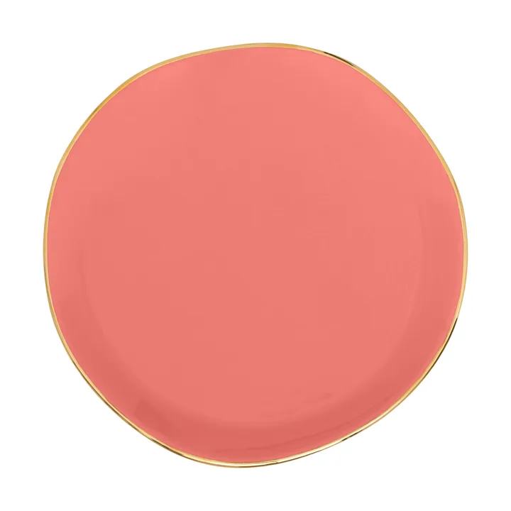 Good Morning plate - Burnt coral, Ø17 cm - URBAN NATURE CULTURE