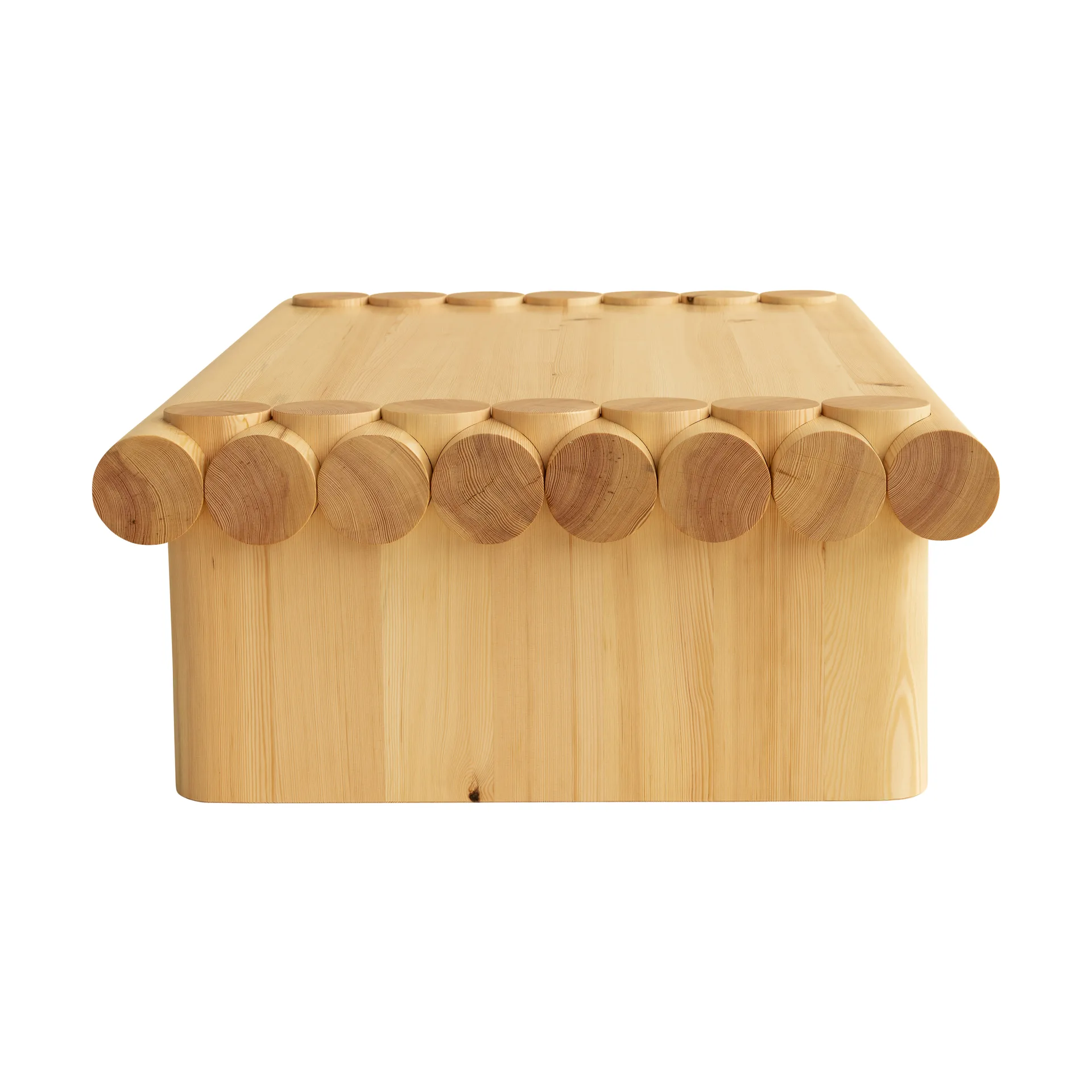 004 Coffee Table coffee table, Matte oil-waxed pine, 120x80x35 cm Vaarnii
