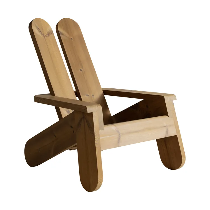 015 Peace Outdoor Lounge Chair lounge chair - Thermally treated pine - Vaarnii