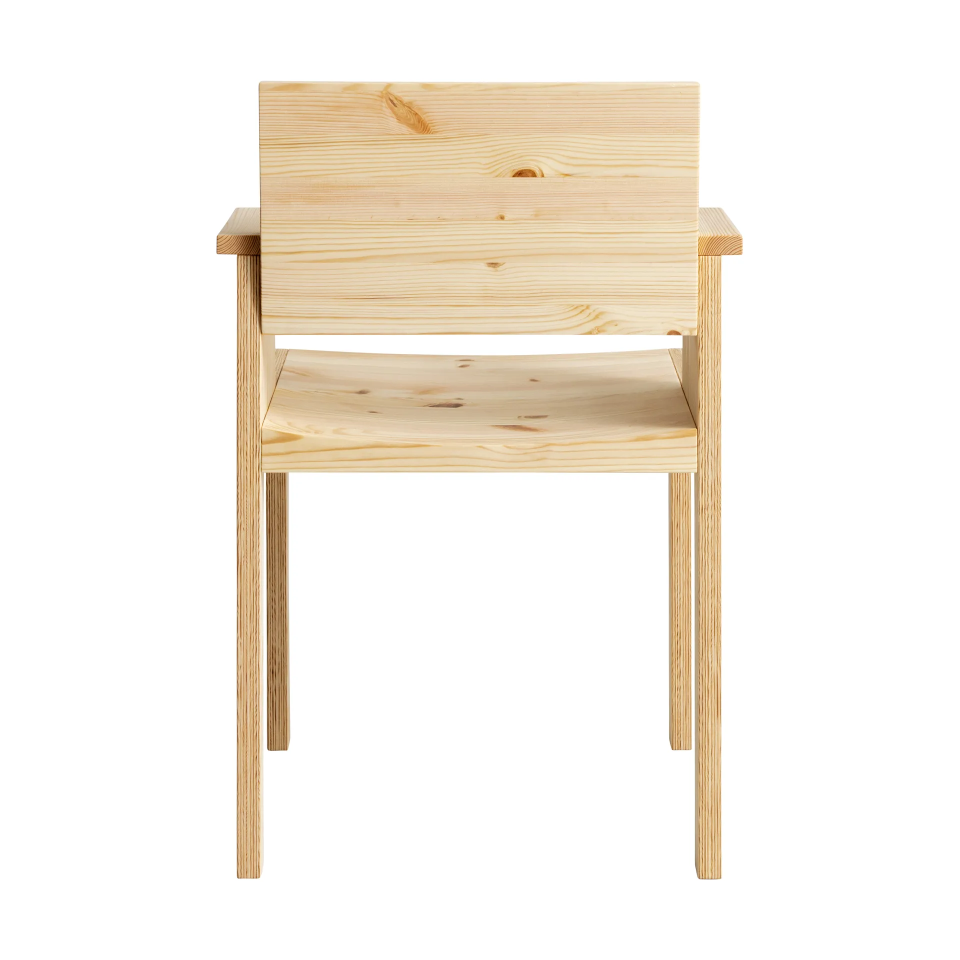 016 Maasto Dining Armchair armchair, Matte oil-waxed pine Vaarnii