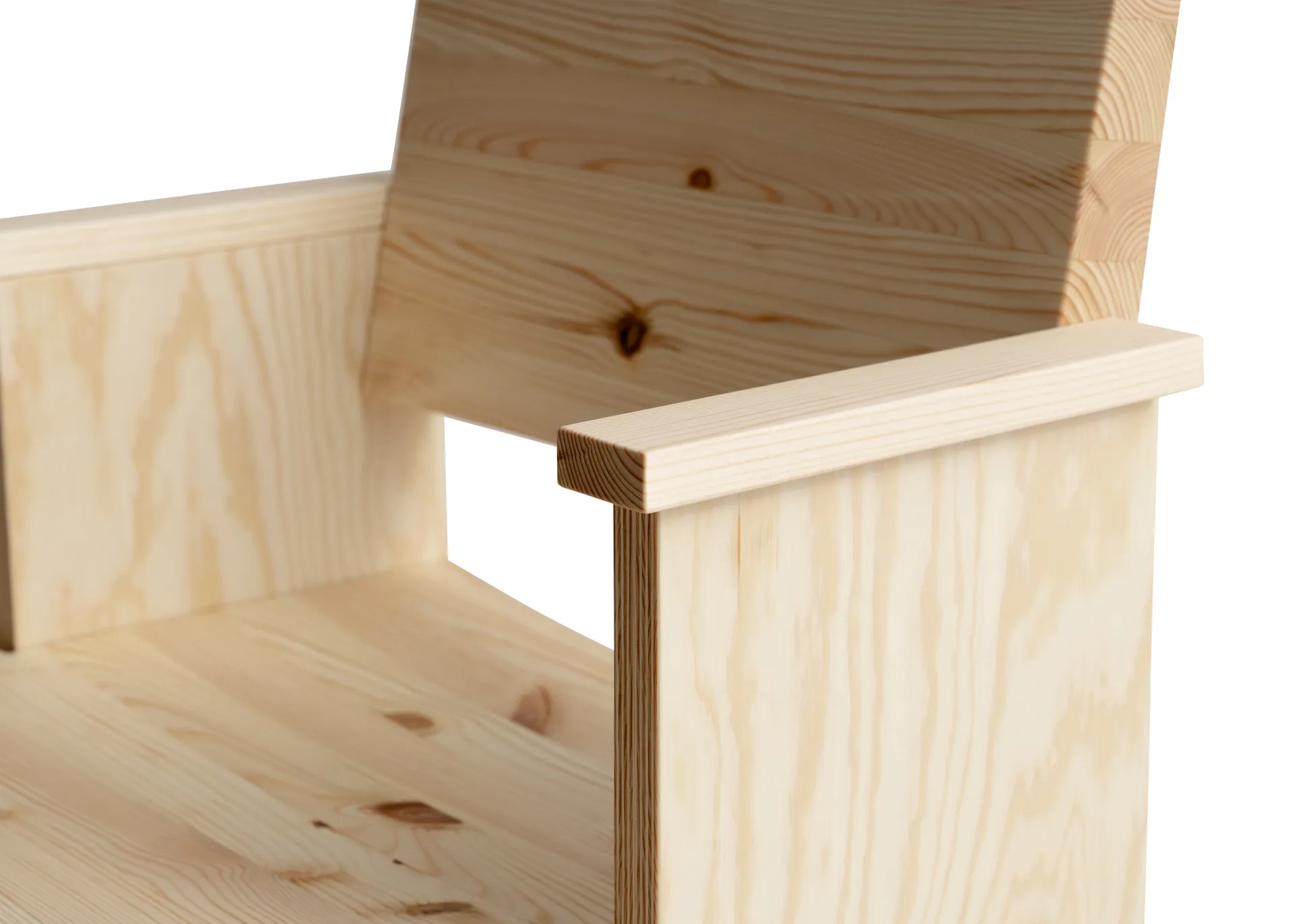 016 Maasto Dining Armchair armchair, Matte oil-waxed pine Vaarnii