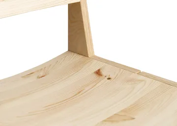 016 Maasto Dining Chair chair - Matte oil-waxed pine - Vaarnii