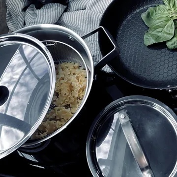 Bas pasta strainer - Silver, Ø21 cm - Vargen & Thor