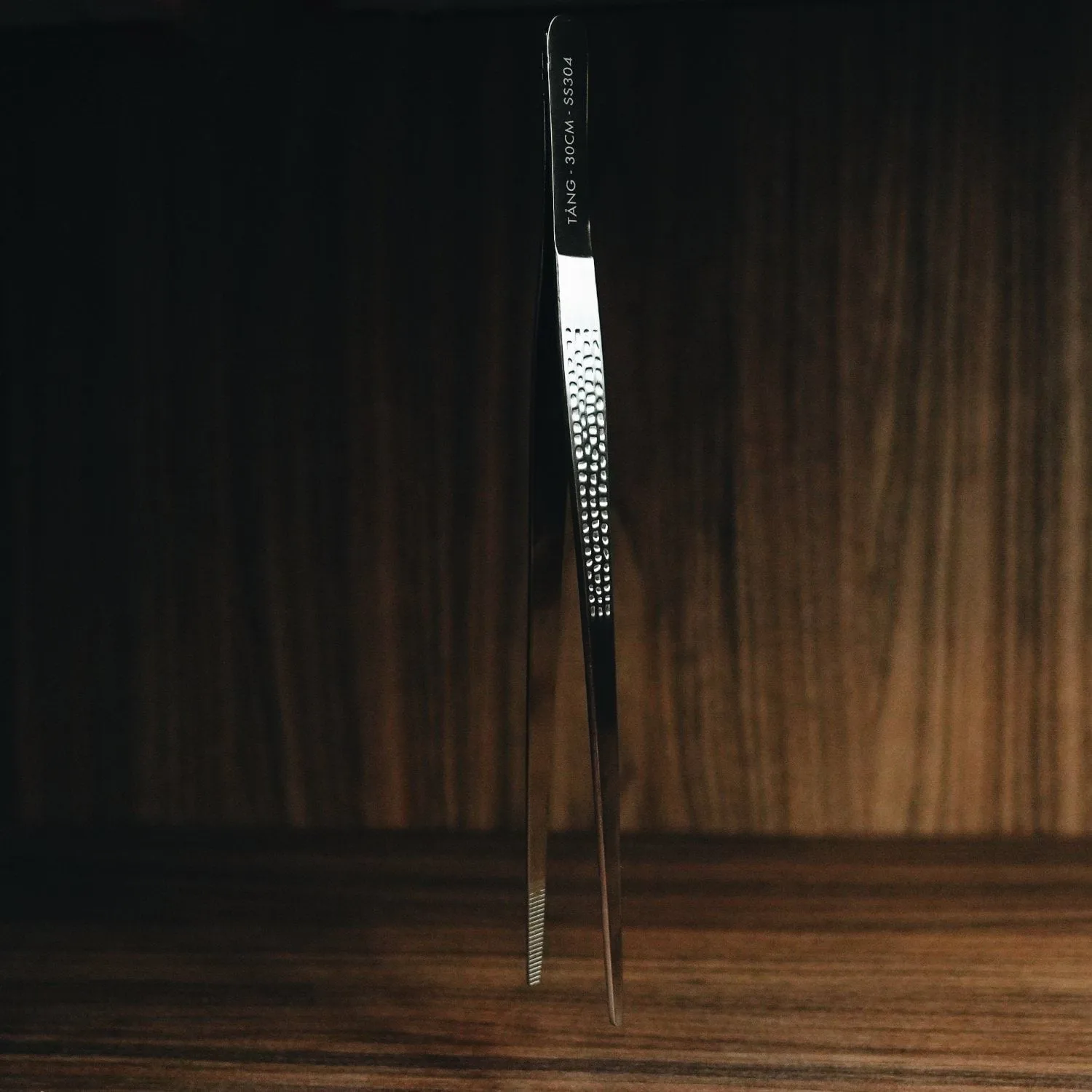 Base tongs, Hammered steel, 30 cm Vargen & Thor
